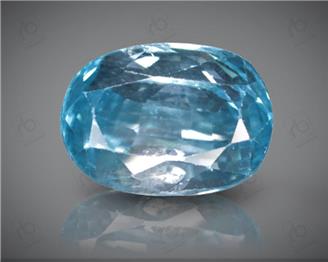 Natural Blue Zircon Certified 4.61CTS-10832